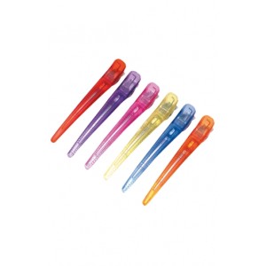 EUROSTIL Klipsne za kosu plastične šarene 6/1 EUROSTIL Klipsne za kosu plastične šarene 6/1