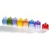 WAHL Graničnici za mašinicu PVC COLOR sa stalkom - Set 8 kom