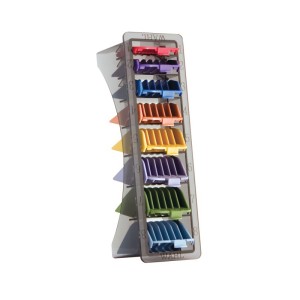 WAHL Graničnici za mašinicu PVC COLOR sa stalkom - Set 8 kom