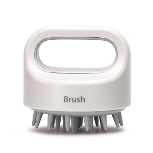 WANDA Četka za masažu temena Silikonska - Siva