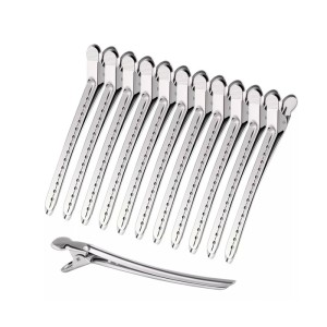 WANDA Klipsne za kosu Metalne 12 kom - 10,5 cm