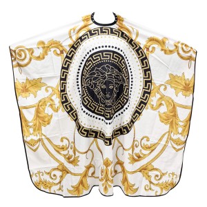 WANDA ogrtač za šišanje WHITE i GOLD sa zakačkom