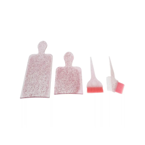 WANDA Set za bojenje 2 kom lopatice 2 kom - Sparkle Rozi