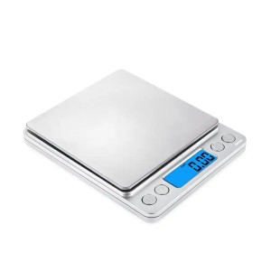 WANDA Vaga digitalna max 5000 g - Srebrna