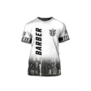 WANDA Radna majica Barber Bela - L