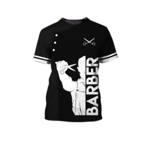 WANDA Radna majica Barber Crna - L