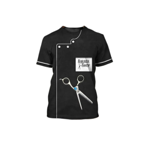 WANDA Radna majica Makaze Crna - XL
