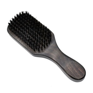 WANDA Četka za bradu sa drškom široka - Crna