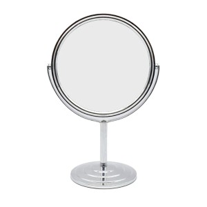 WANDA Kozmetičko ogledalo 5 x uvećanje sa postoljem dvostrano - 20 cm