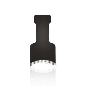XANITALIA Lopatica za nanošenje boje sa češljem 19,5 cm - Crna (Outlet)