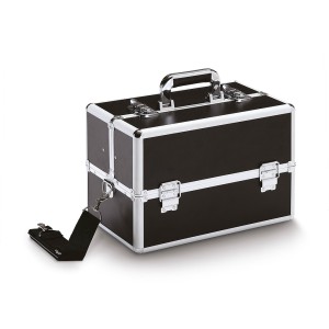 XANITALIA Kozmetički kofer za pribor 25x37x23 cm - Alu Black
